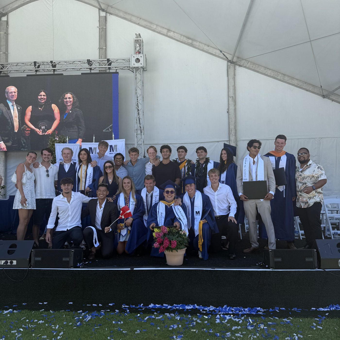 Menlo College graduation ceremony
